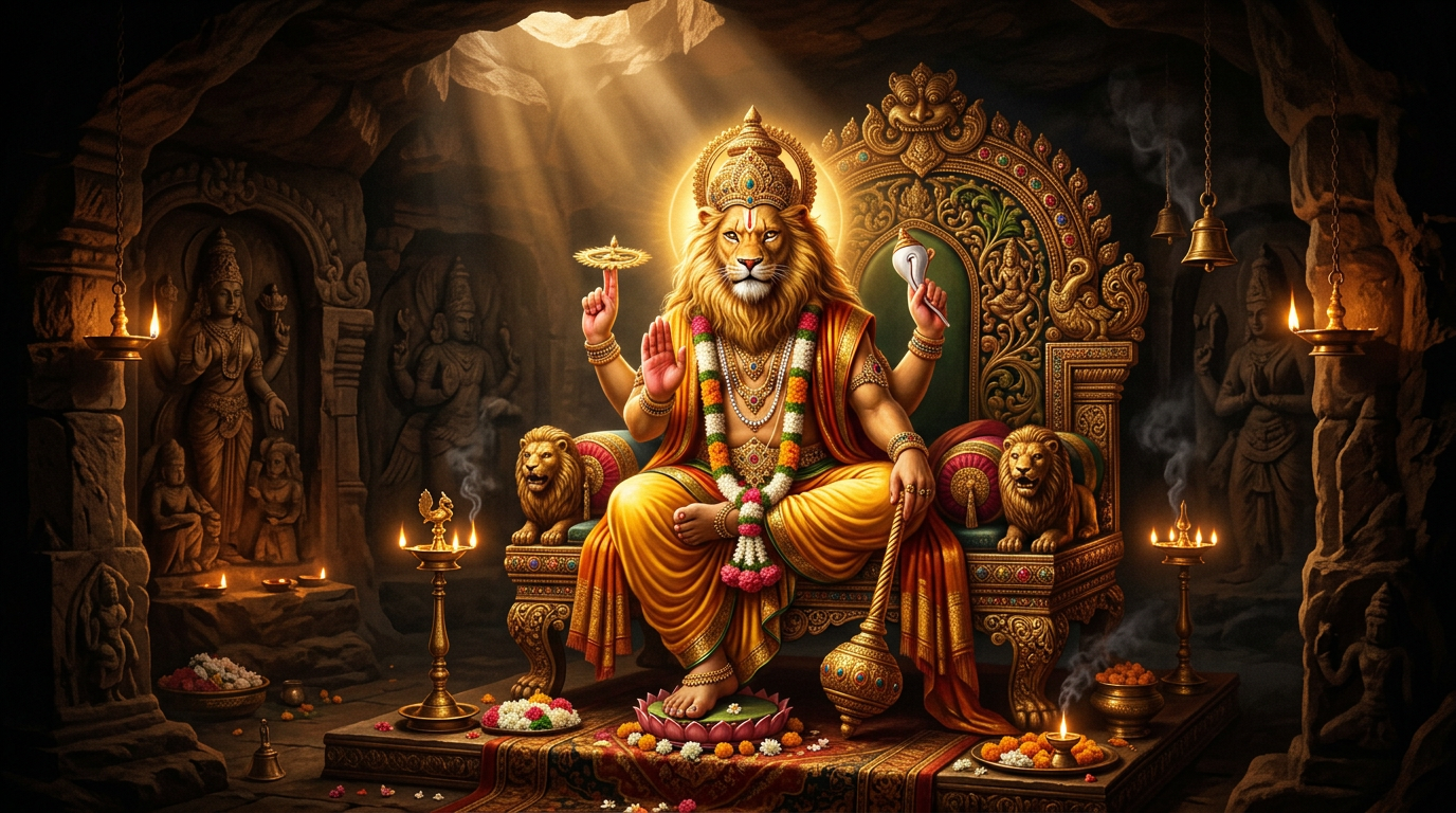 Ahobila Narasiṁha — The Lord of the Great Cave