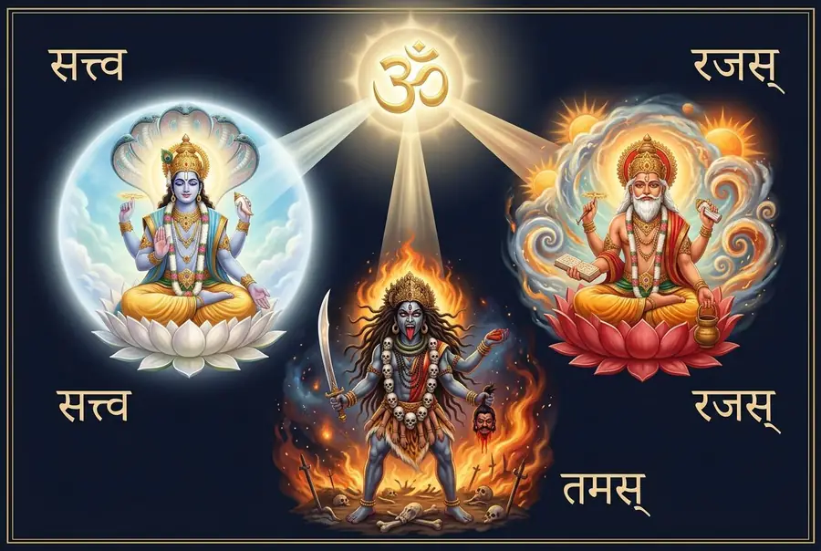 Guna trinity diagram