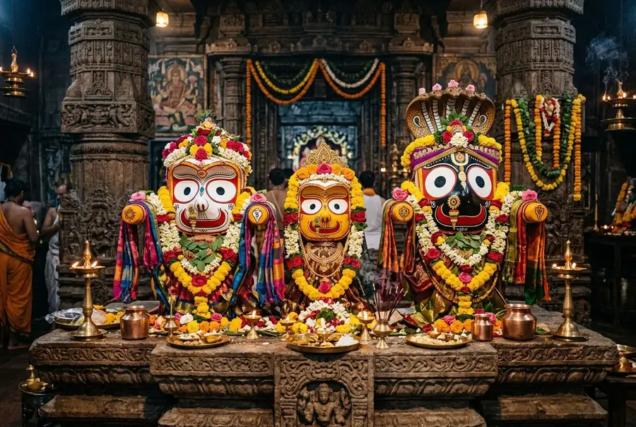 Jagannath, Balabhadra and Subhadra