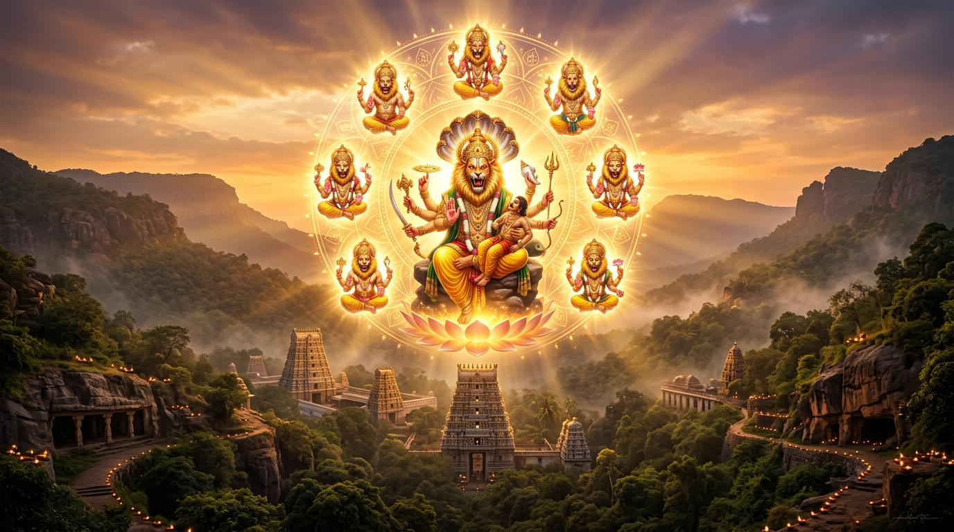 Nava Narasimha — 9 Forms
