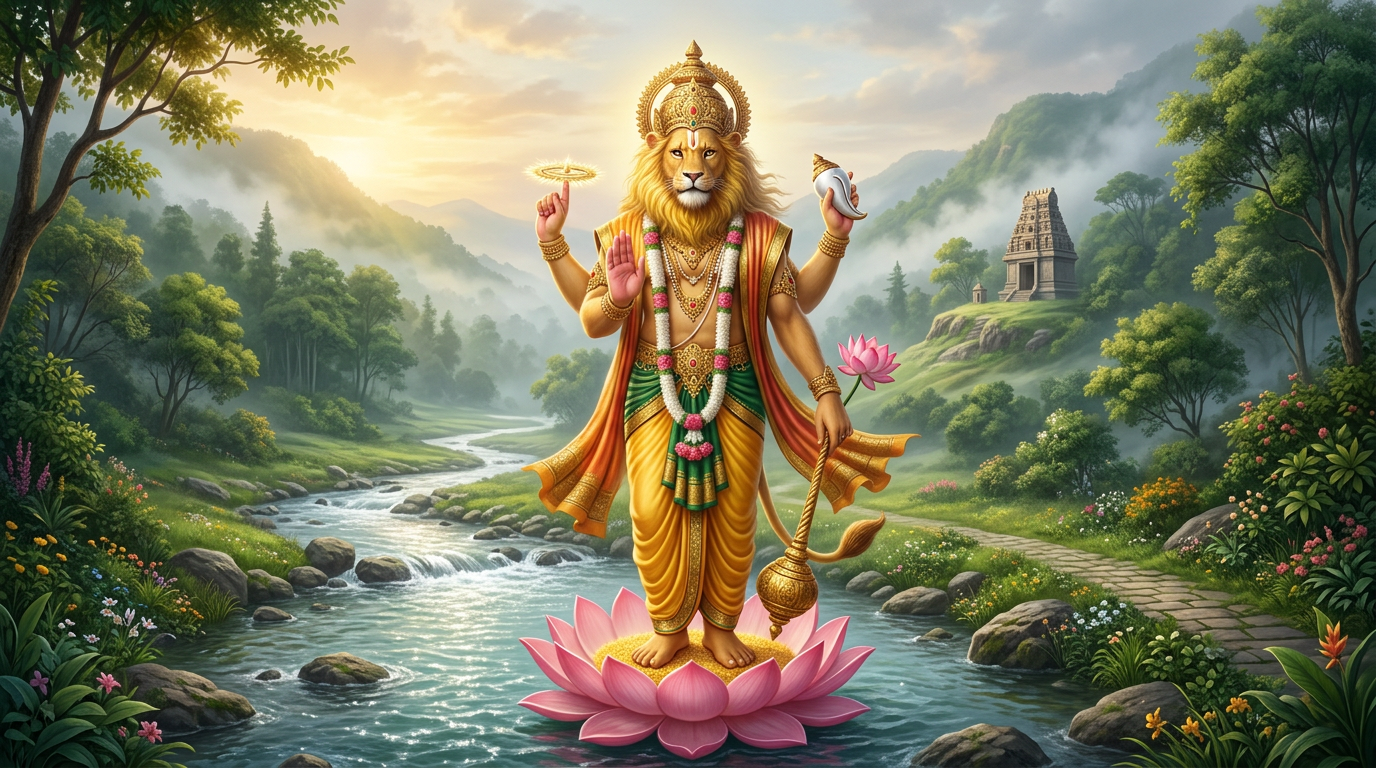 Pāvana Narasiṁha — The Purifier