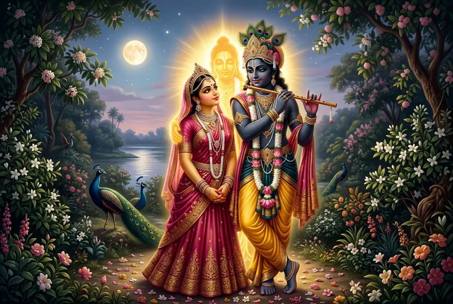 Radha and Krishna