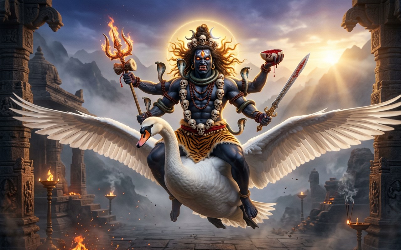 Asitanga Bhairava — The One with Black Limbs