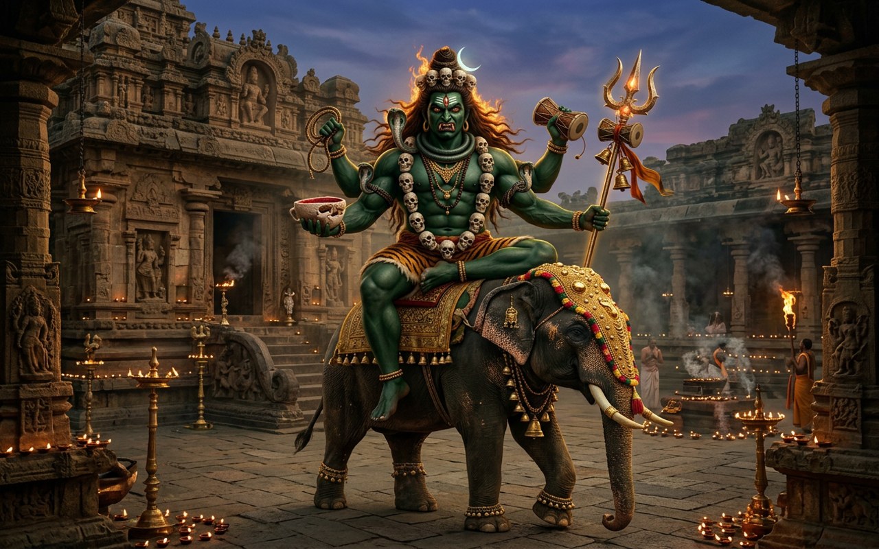 Kapala Bhairava — Holder of the Skull