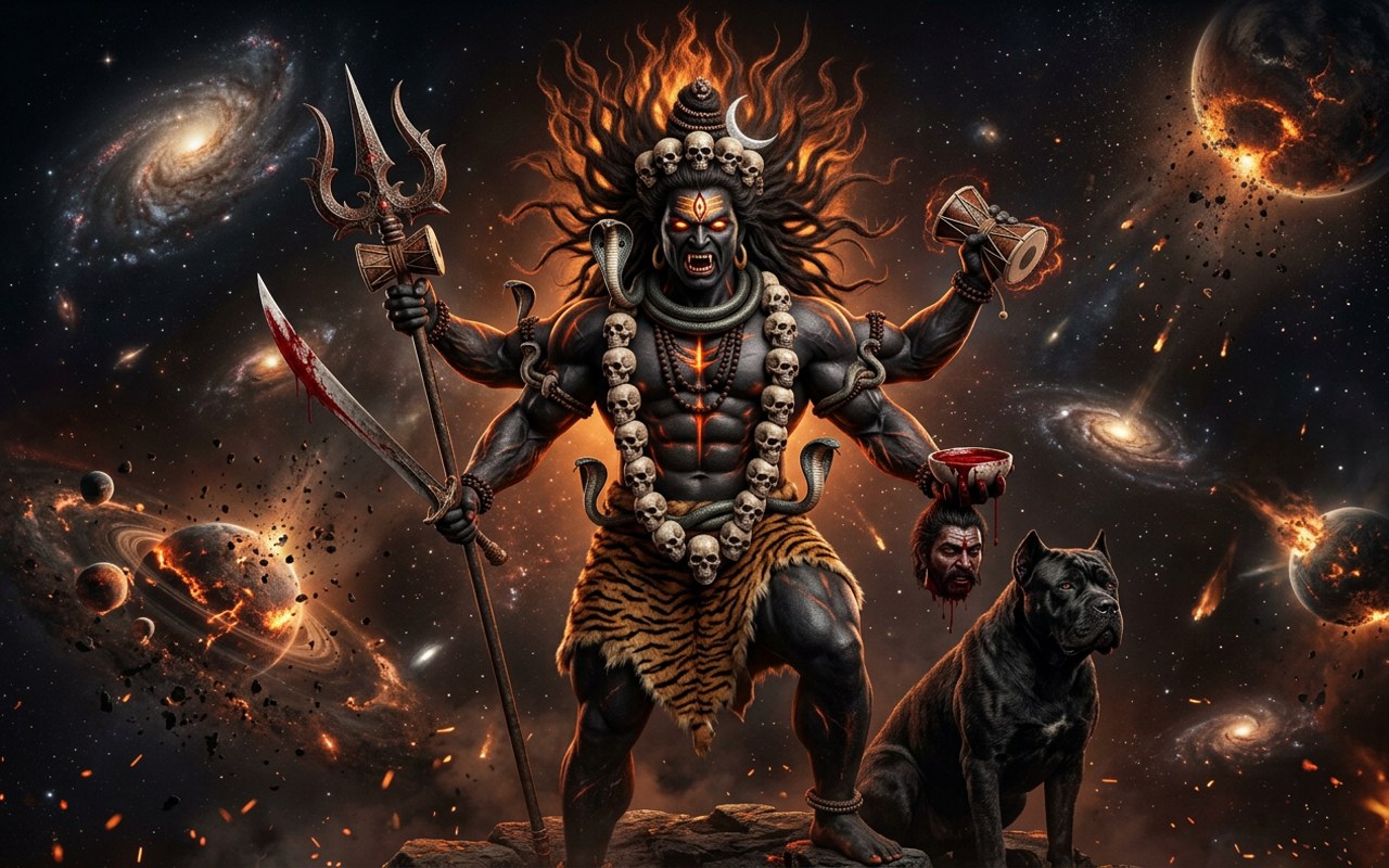 Samhara Bhairava — The Dissolver
