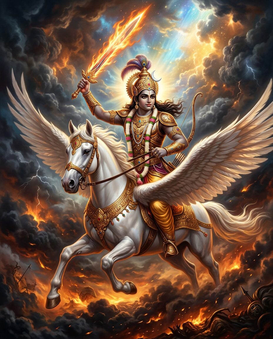 Kalki — The Future Avatar — The Destroyer of Darkness