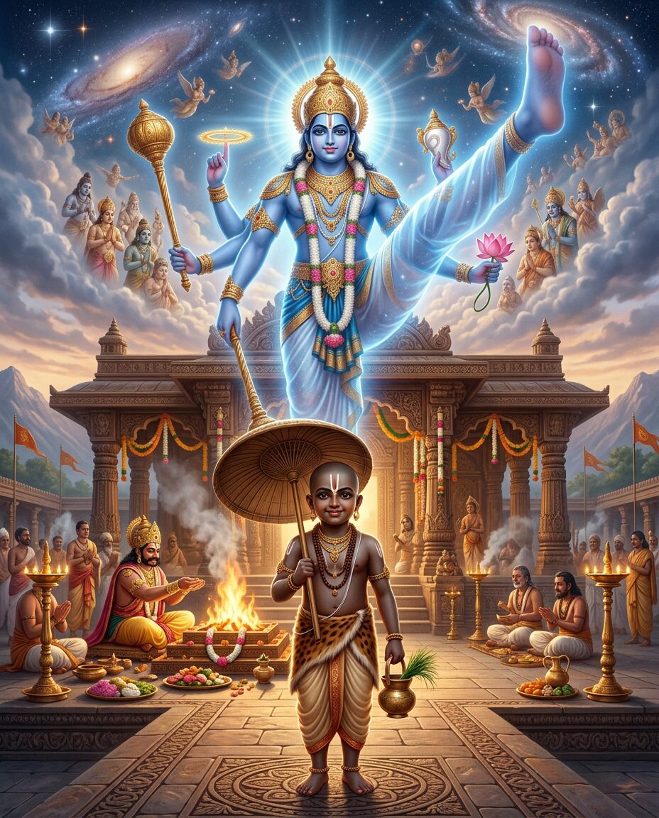 Vamana — The Dwarf Brahmin — The Cosmic Dwarf