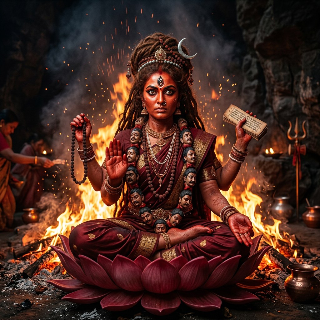 Bhairavi — The Fierce One — Tapas Embodied