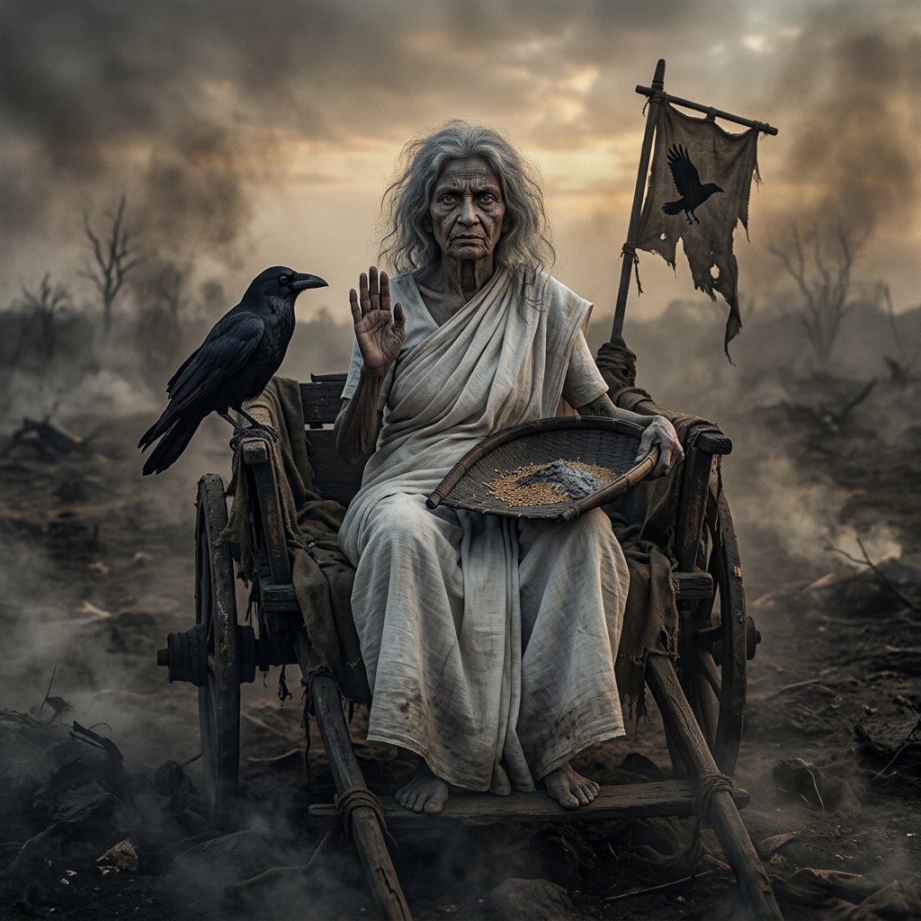 Dhumavati — The Smoke Goddess — The Widow