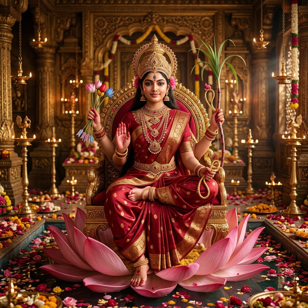 Tripura Sundari — Shodashi — The Beauty of the Three Worlds